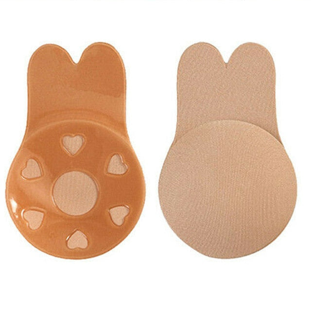 2PCS Women's Invisible Bikini Breast Lift Tape Overlays Bra Stickers Stickers Bikinis Swimwear Swimsuit Bikini Set Accessories