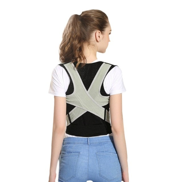 Tlinna Back Posture Corrector Therapy Corset Spine Support Belt Lumbar Back Posture Correction Bandage For Men Women