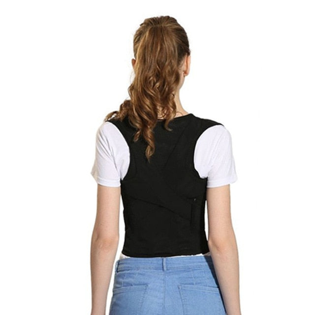 Tlinna Back Posture Corrector Therapy Corset Spine Support Belt Lumbar Back Posture Correction Bandage For Men Women