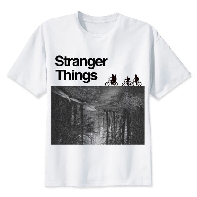 stranger things t shirt eleven dustin stranger-things men t-shirt hawkins men summer stranger-things tshirt demogorgon top tees