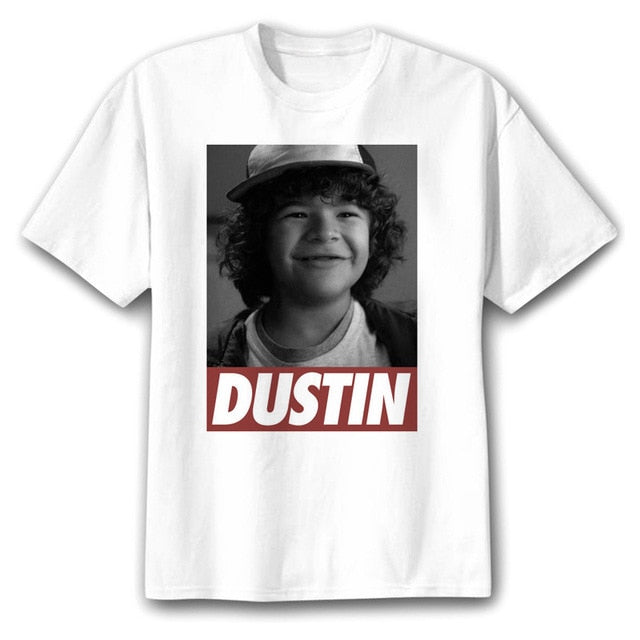 stranger things t shirt eleven dustin stranger-things men t-shirt hawkins men summer stranger-things tshirt demogorgon top tees