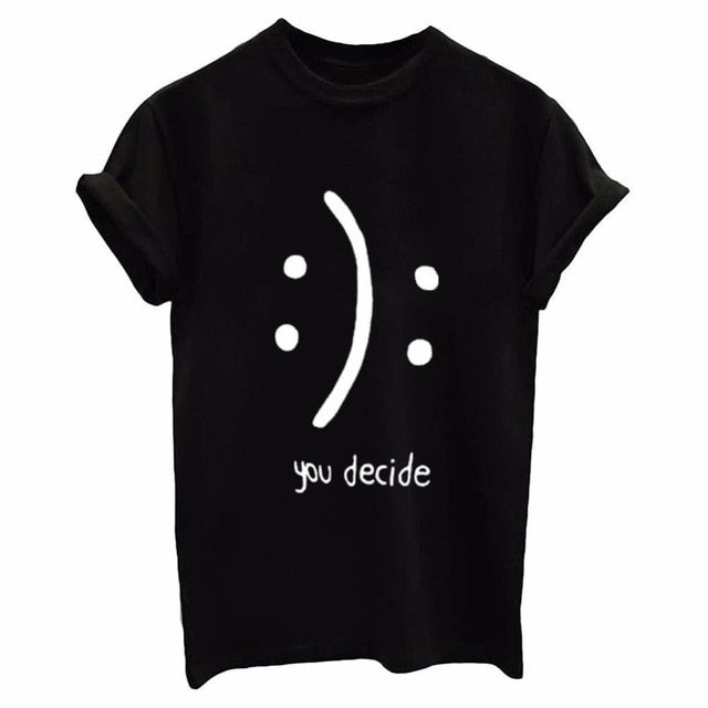 CDJLFH Tshirt Fashion Women Summer T Shirt Short Printed Tops Kawaii T-Shirt 2018 Sexy Funny Feminino Tshirts Camiseta Feminina