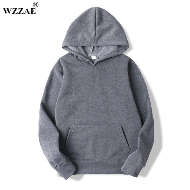 2018 New Casual pink black gray blue HOODIE Hip Hop Street wear Sweatshirts Skateboard Men/Woman Pullover Hoodies Male Hoodie