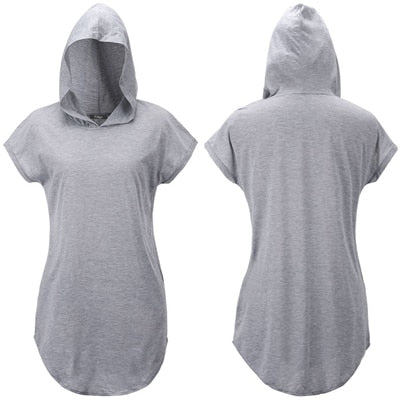 Camisas Femininas 2018 T Shirt Hooded T-Shirt Women Short Sleeve Summer Tops Vetement Femme Tshirt Plus Size Poleras De Mujer