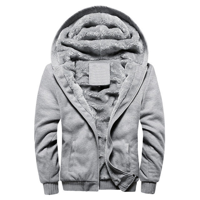 FGKKS Fashion Brand Sweatshirts Mens 2018 Winter Thicken Hoodie Men Hoodies Sweatshirt Men Zipper Coats Sudadera Hombre