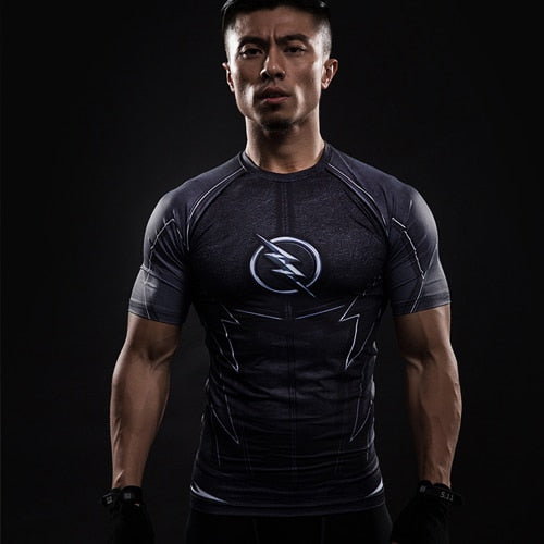 2017 Captain America 3 T-shirt men long sleeve 3d tights t shirts avengers alliance civil war compression fitness summer t-shirt