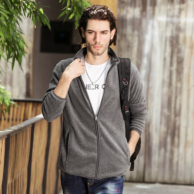 Pioneer Camp warm fleece hoodies men brand-clothing autumn winter zipper sweatshirts male quality men clothing AJK902321