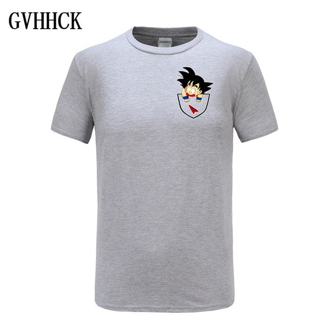 Dragon Ball T Shirt Men Summer Dragon Ball Z super son goku Slim Fit Cosplay 3D T-Shirts vegeta Tshirt Homme