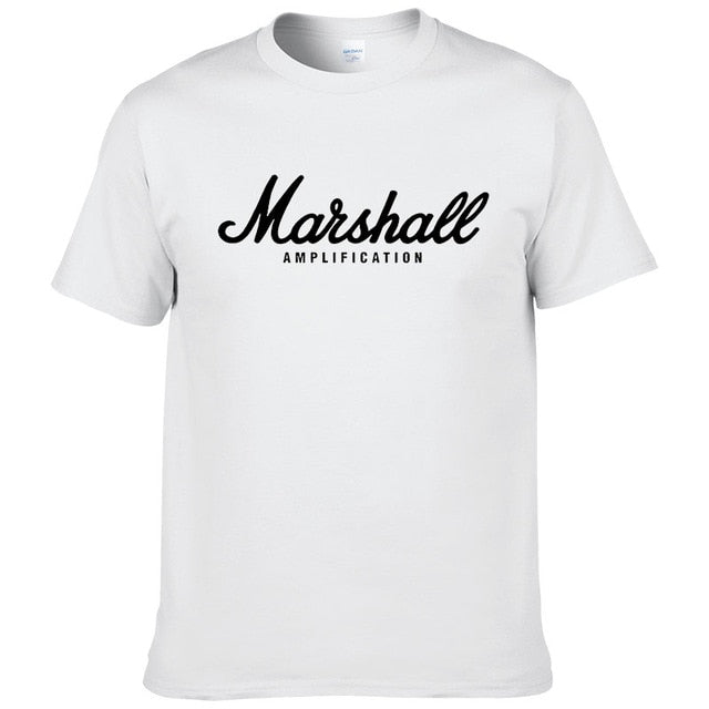 2017 hot sale summer 100% cotton Marshall t shirt men short sleeves tee hip hop streetwear for fans hipster XS-2XL #220