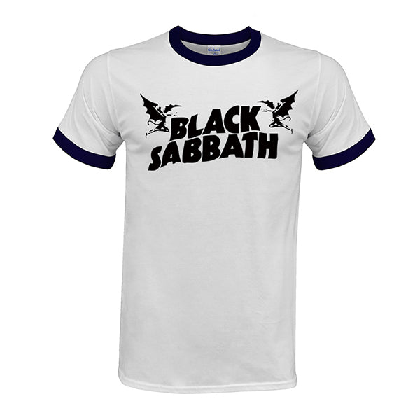 Cool Great T-shirt Mens Black Sabbath US Tour Heavy Metal Men cozy T Shirt raglan Sleeve Crewneck Cotton Group Tops Tee #02