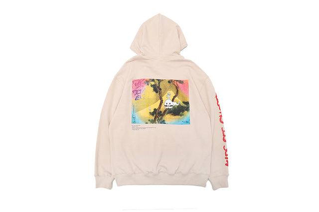 Kanye West KIDS SEE GHOSTS Hoodie Men Pullover 2019 New arrived Fashion Best Quality Sweatshirts Hip Hip Hoodies