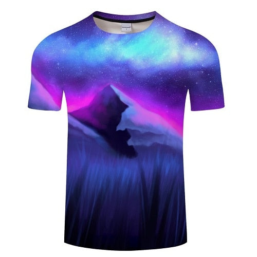 Blue Flaming tshirt Men Women t shirt 3d t-shirt Black Tee Casual Top Anime Camiseta Streatwear Short Sleeve Tshirt Asian size