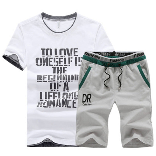 BOLUBAO Men's Sportswear Sets 2019 Spring Autumn Male Casual Tracksuit Men 2 Piece Sweatshirt + Sweatpants Set