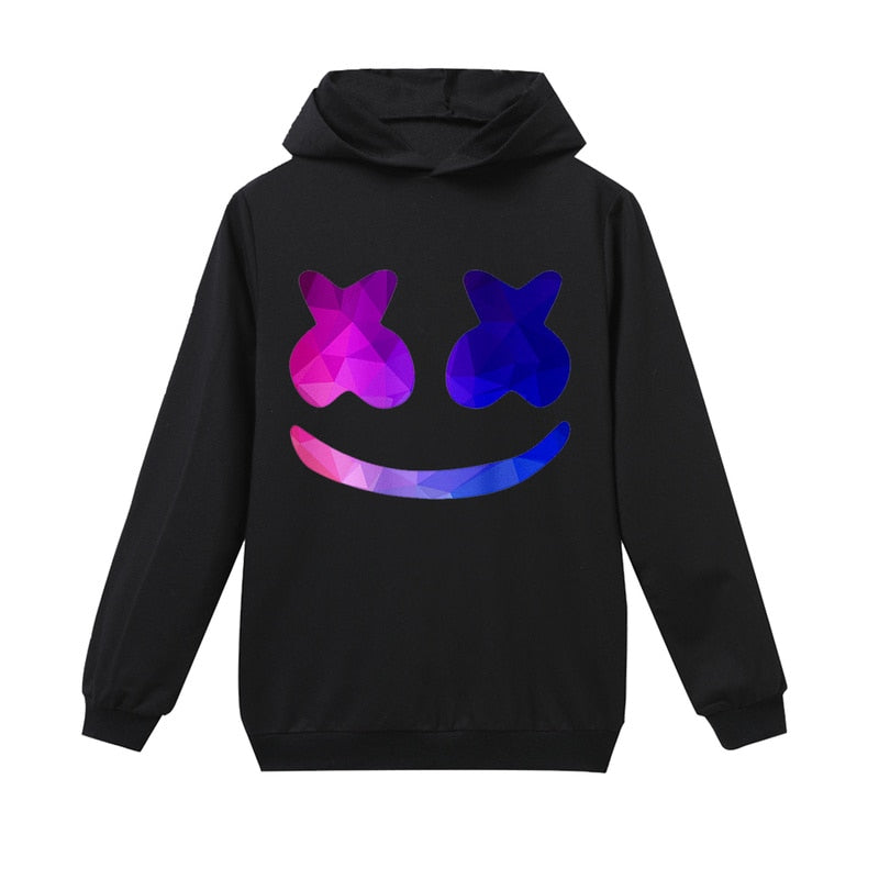 modis dj marshmello Kids hoodie sweatshirts Child Black 2019 New long Sleeve T-shirt for Girls top Boys t shirts clothes cotton