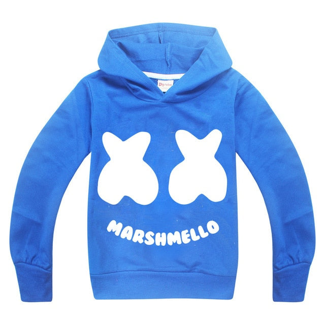 modis dj marshmello Kids hoodie sweatshirts Child Black 2019 New long Sleeve T-shirt for Girls top Boys t shirts clothes cotton