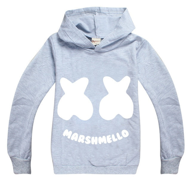 modis dj marshmello Kids hoodie sweatshirts Child Black 2019 New long Sleeve T-shirt for Girls top Boys t shirts clothes cotton