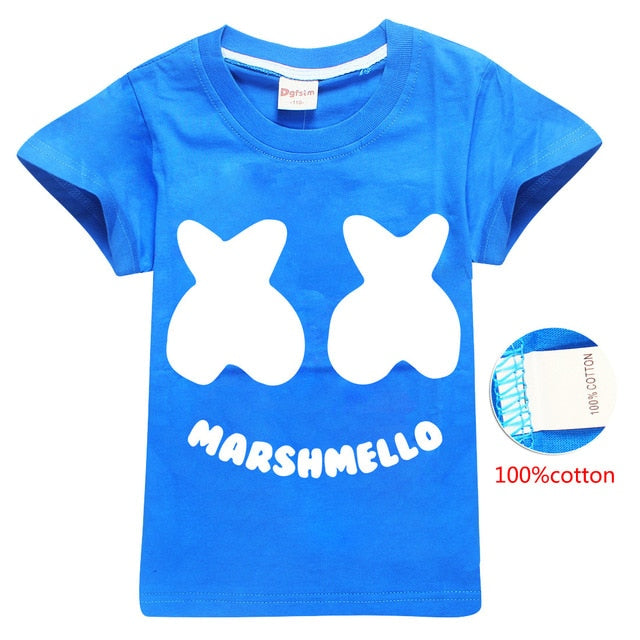 modis dj marshmello Kids hoodie sweatshirts Child Black 2019 New long Sleeve T-shirt for Girls top Boys t shirts clothes cotton