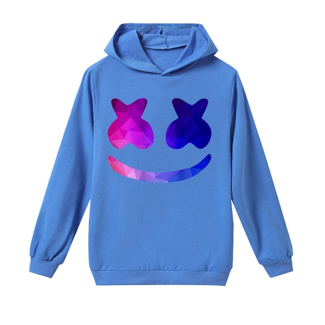 modis dj marshmello Kids hoodie sweatshirts Child Black 2019 New long Sleeve T-shirt for Girls top Boys t shirts clothes cotton