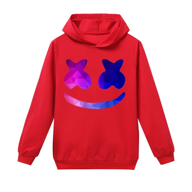 modis dj marshmello Kids hoodie sweatshirts Child Black 2019 New long Sleeve T-shirt for Girls top Boys t shirts clothes cotton