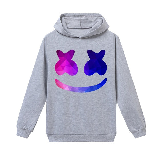 modis dj marshmello Kids hoodie sweatshirts Child Black 2019 New long Sleeve T-shirt for Girls top Boys t shirts clothes cotton