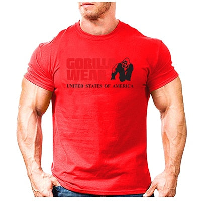 2019 Tshirts Men short sleeve T-Shirt men Gorilla WEAR printing Sweatshirt Mens Casual Brand Clothing pullover Tops&Tees