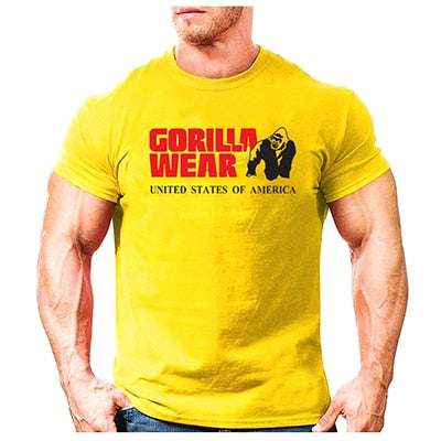 2019 Tshirts Men short sleeve T-Shirt men Gorilla WEAR printing Sweatshirt Mens Casual Brand Clothing pullover Tops&Tees