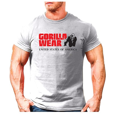 2019 Tshirts Men short sleeve T-Shirt men Gorilla WEAR printing Sweatshirt Mens Casual Brand Clothing pullover Tops&Tees