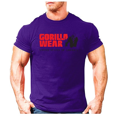 2019 Tshirts Men short sleeve T-Shirt men Gorilla WEAR printing Sweatshirt Mens Casual Brand Clothing pullover Tops&Tees