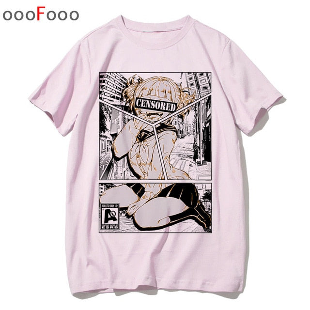 vaporwave T Shirt Harajuk Tops t-shirt Sad Girl Retro Anime Men aesthetic Fashion Japanese male/women Tee Shirt sexy tshirt