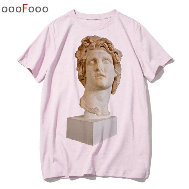 vaporwave T Shirt Harajuk Tops t-shirt Sad Girl Retro Anime Men aesthetic Fashion Japanese male/women Tee Shirt sexy tshirt