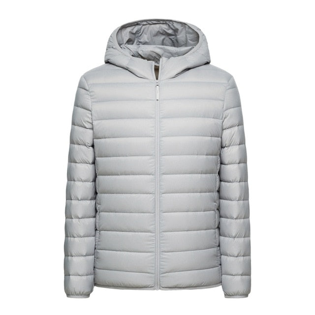 SEMIR brand men down jacket casual fashion winter jacket for men Hooded windbreaker white duck coat male outwear