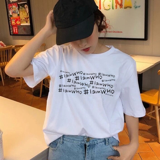 Stray Kids Women t-shirt StrayKids Short Sleeve t shirt Tops Hip Hop Harajuku tshirt top tee shirts hip hop female femme Casual