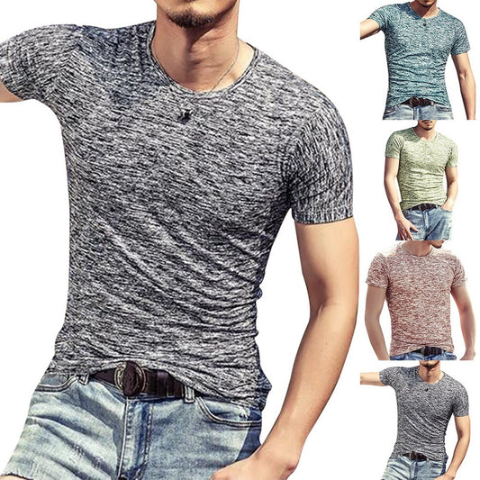 Fashion Men T Shirts Summer Sports Running Top Tees Mens Clothing Short Sleeve Casual O Neck cotton Fitness Tshirt Sportwear